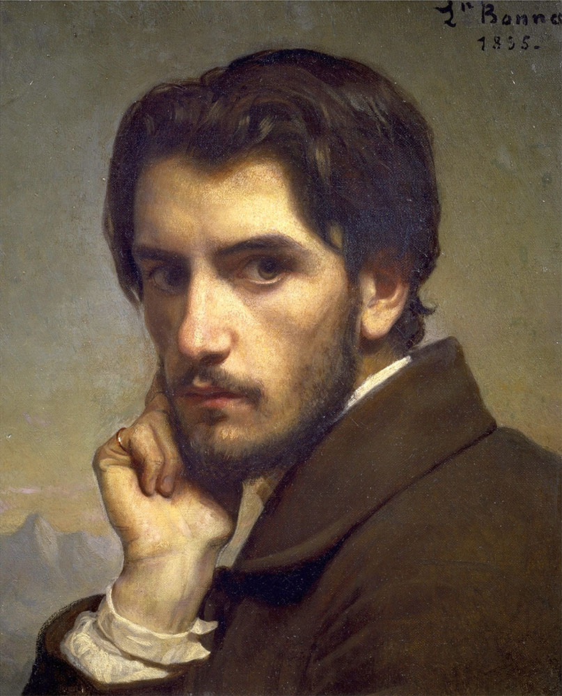 Léon Bonnat, „Autoportret”, 1855