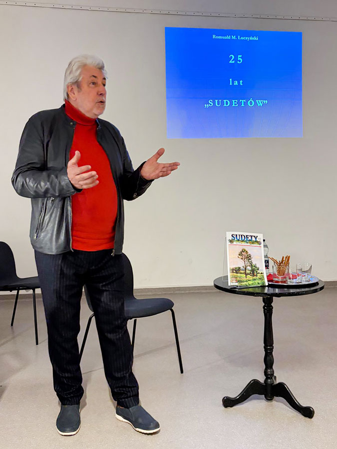Spotkanie z redaktorami pisma „Sudety” w ramach cyklu „Czwartki z Przyjaciółmi”