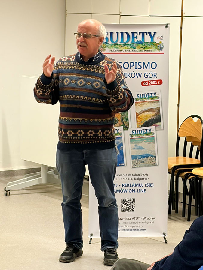 Spotkanie z redaktorami pisma „Sudety” w ramach cyklu „Czwartki z Przyjaciółmi”