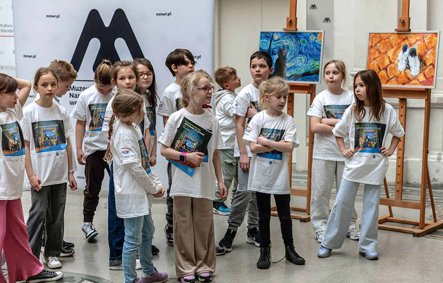 Wycieczka klasy laureata konkursu Fundacji PGE „Spotkania ze sztuką”