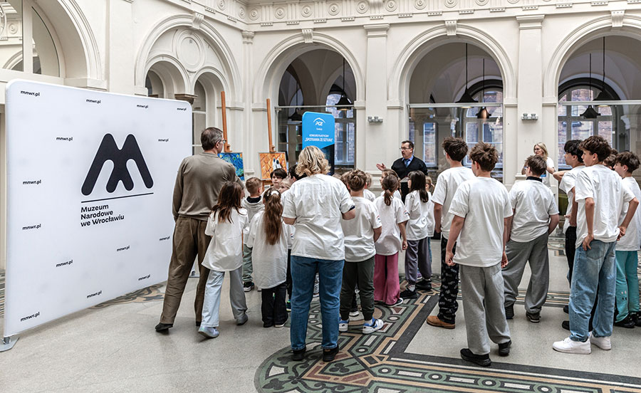 Wycieczka klasy laureata konkursu Fundacji PGE „Spotkania ze sztuką”