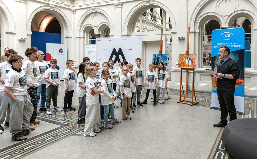 Wycieczka klasy laureata konkursu Fundacji PGE „Spotkania ze sztuką”