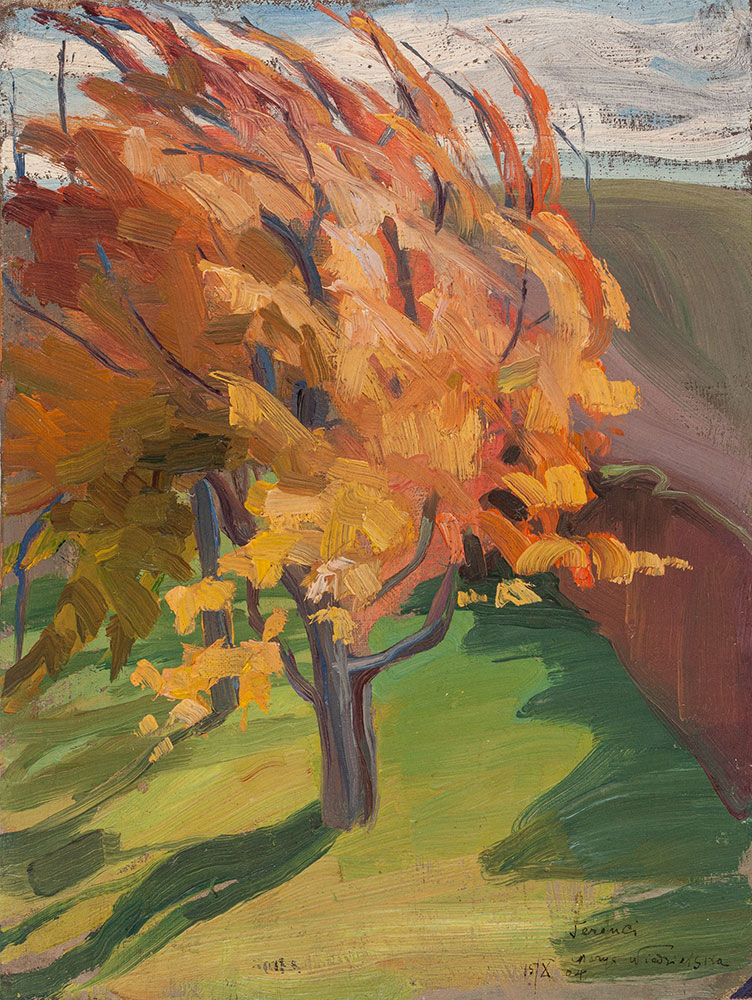 Maria Niedzielska, Jesień, 1904