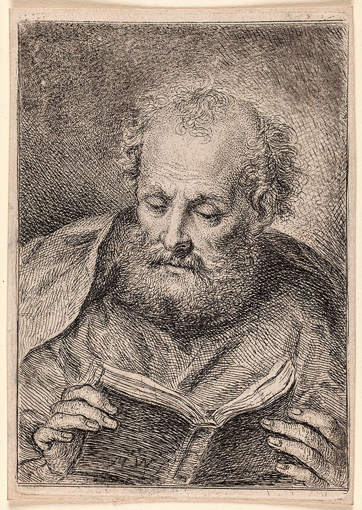 Michael Willmann, Zestaw czterech portretów męskich [Trzej Apostołowie oraz Portret lubiąskiego opata Arnolda Freibergera], niedatowane