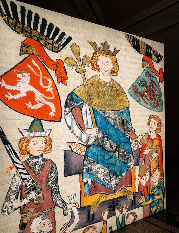 Korona Skarbu Średzkiego na wystawie w czeskiej Pradze