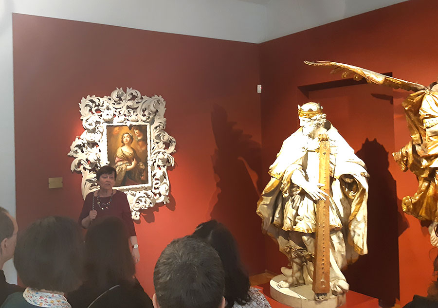 Fotorelacja z oprowadzania dla Stowarzyszenia po najciekawszych dziełach z muzealnej kolekcji