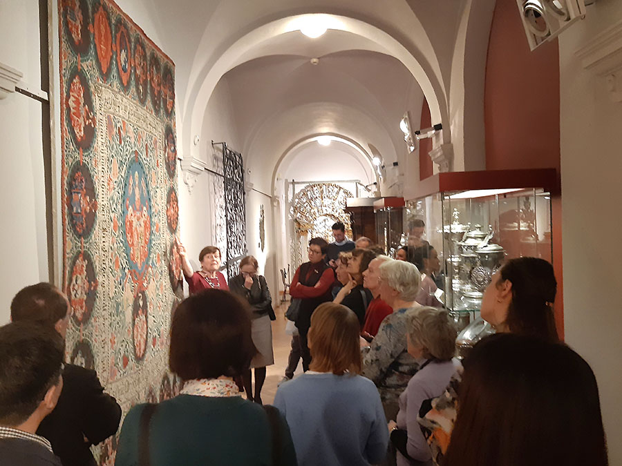 Fotorelacja z oprowadzania dla Stowarzyszenia po najciekawszych dziełach z muzealnej kolekcji