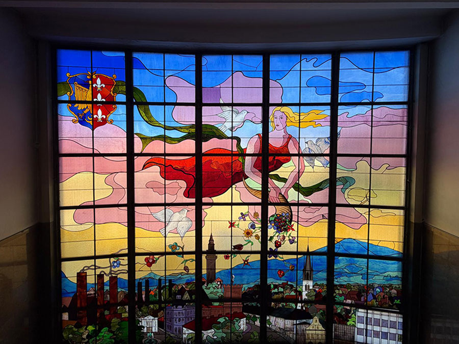 Wycieczka Stowarzyszenia Przyjaciół Muzeum Narodowego we Wrocławiu na wystawę porcelany księcia Sułkowskiego w Bielsku-Białym