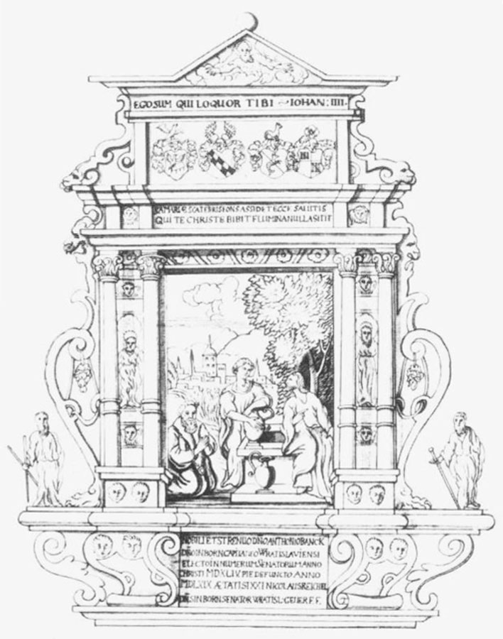 Zaginione epitafium Antona st. Bancke