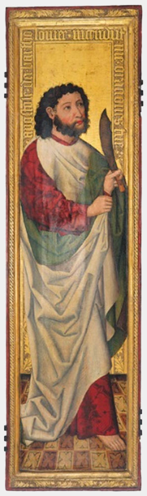 Fragment skrzydła tzw. ołtarza złotników wrocławskich