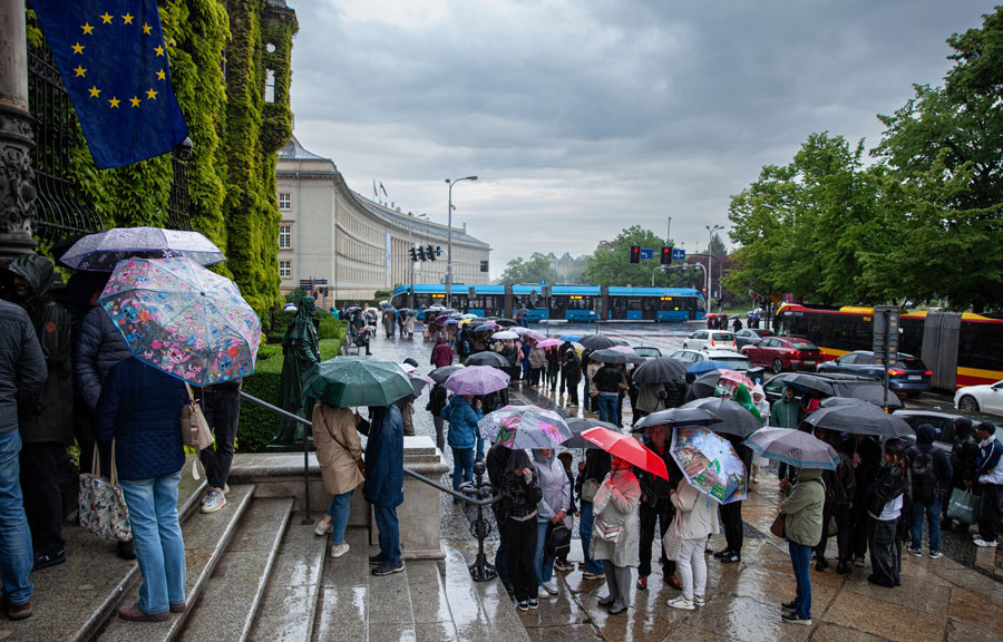 Fotorelacja z Nocy Muzeów – Gmach Główny Muzeum Narodowego