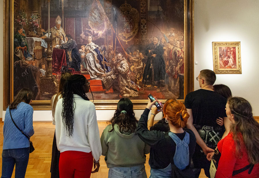 Fotorelacja z Nocy Muzeów – Gmach Główny Muzeum Narodowego