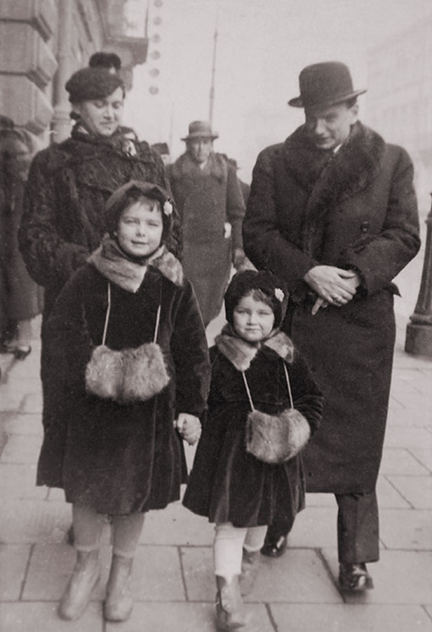 Rodzina Steinbornów, Warszawa 1936