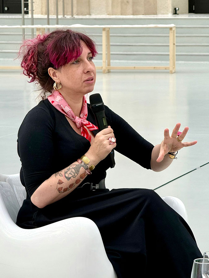 Sylwia Chutnik w Pawilonie Czterech Kopuł