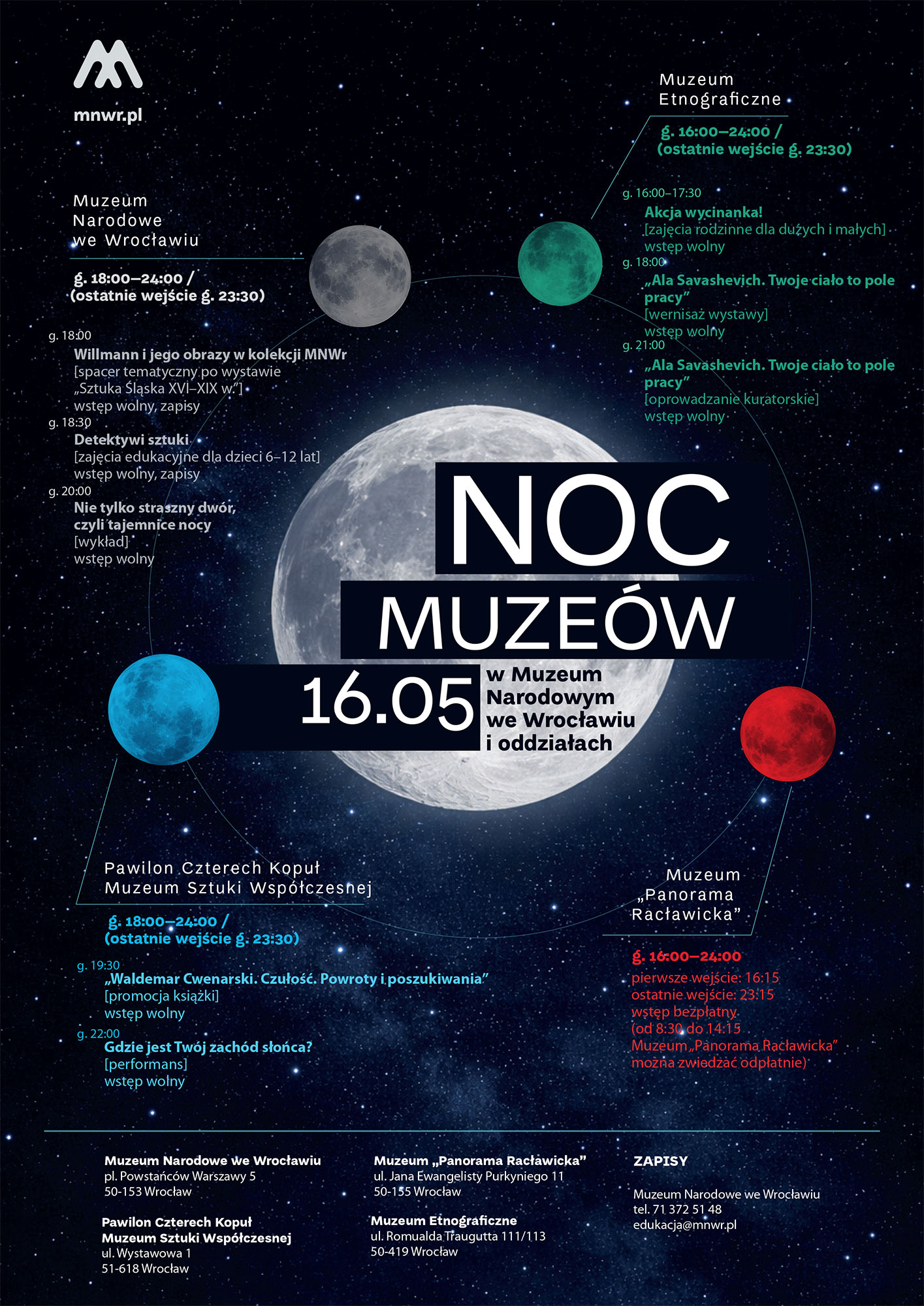Noc Muzeów 2026 – plakat