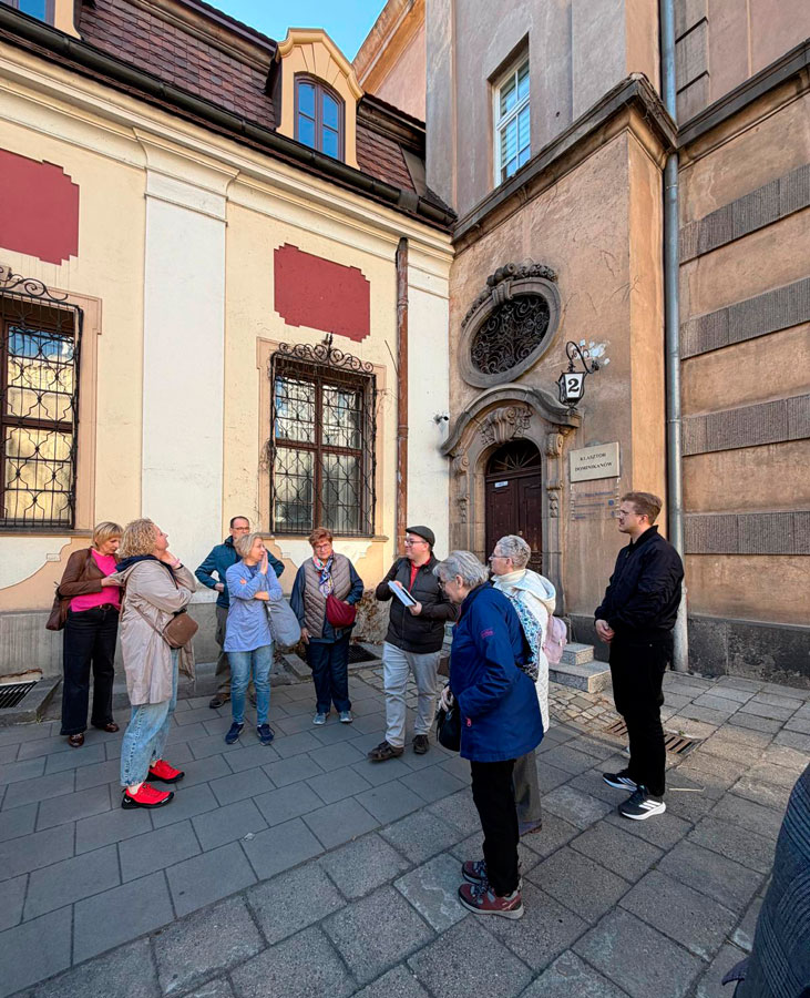 800-lecie wrocławskich dominikanów – oprowadzanie dla Stowarzyszenia Przyjaciół Muzeum