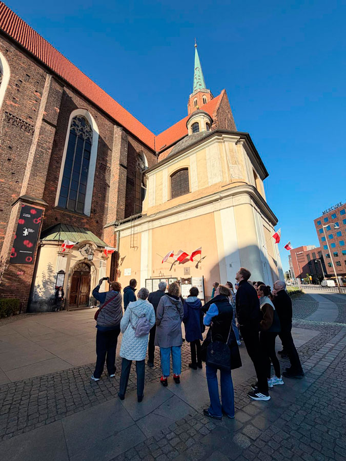 800-lecie wrocławskich dominikanów – oprowadzanie dla Stowarzyszenia Przyjaciół Muzeum