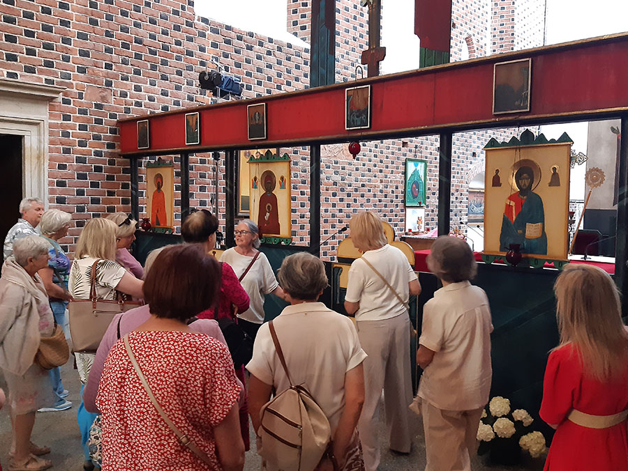 „Śladami Nowosielskiego we Wrocławiu” – fotorelacja z oprowadzania dla Stowarzyszenia Przyjaciół Muzeum Narodowego we Wrocławiu