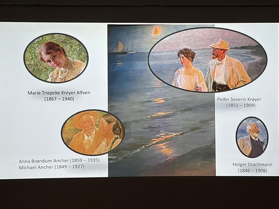 Fotorelacja z wykładu „Bertha Wegmann i duńskie muzea sztuki…”