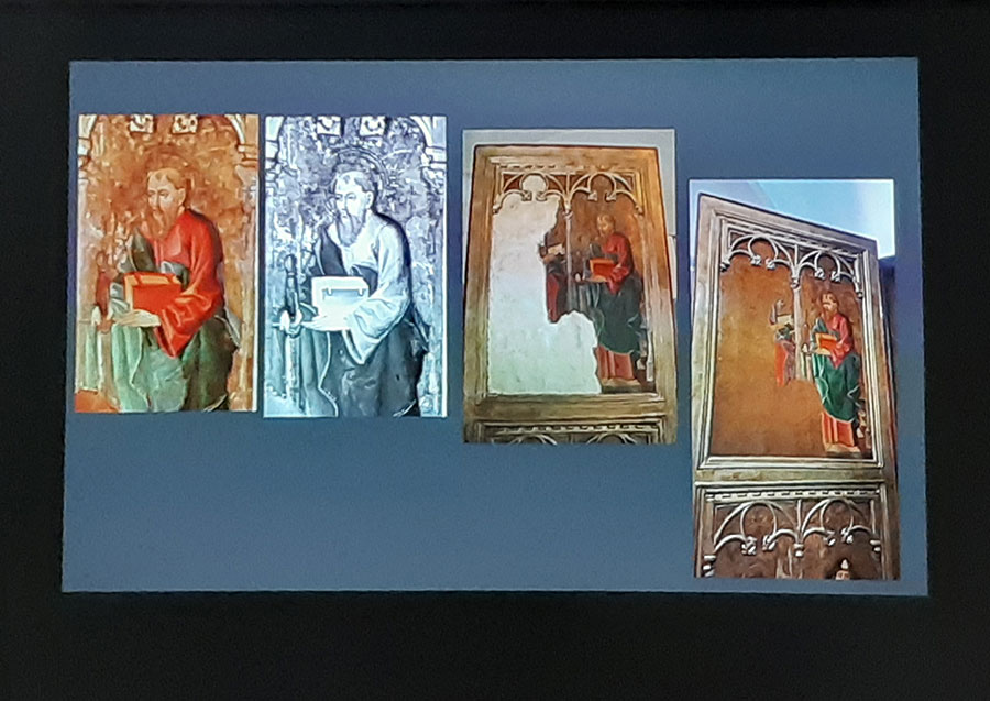 Fotorelacja z wykładu „Konserwacja dzieł sztuki średniowiecznej”