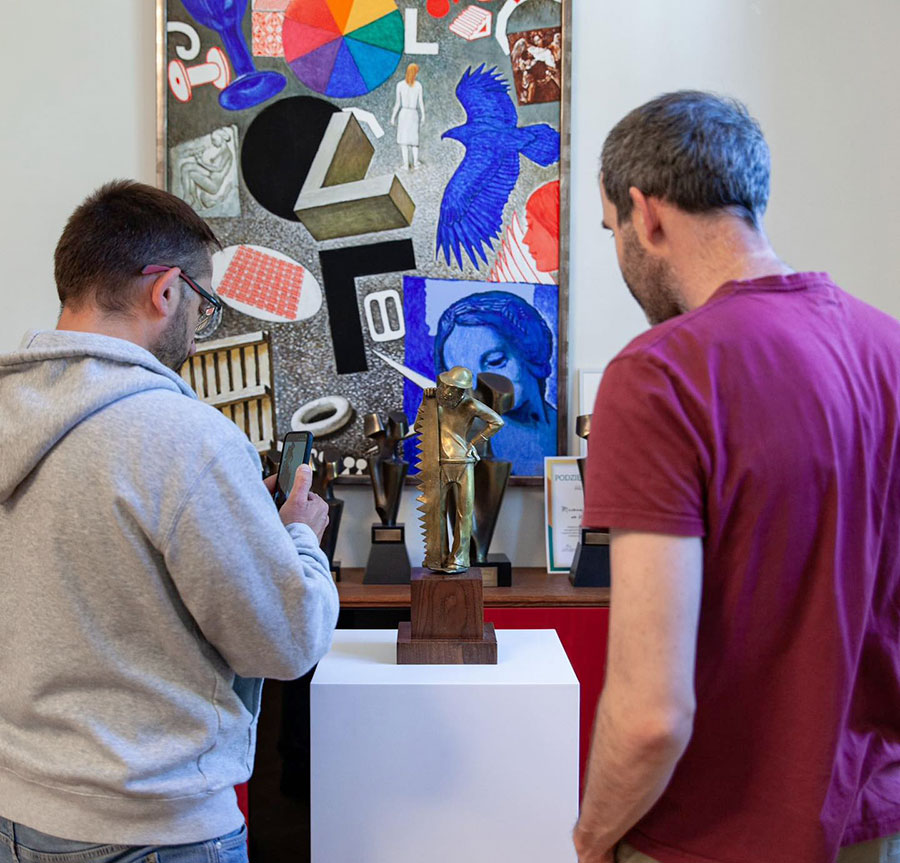 Przedstawiciele Komisji ds. Kultury i Nauki Urzędu Miejskiego Wrocławia z wizytą w Muzeum Narodowym