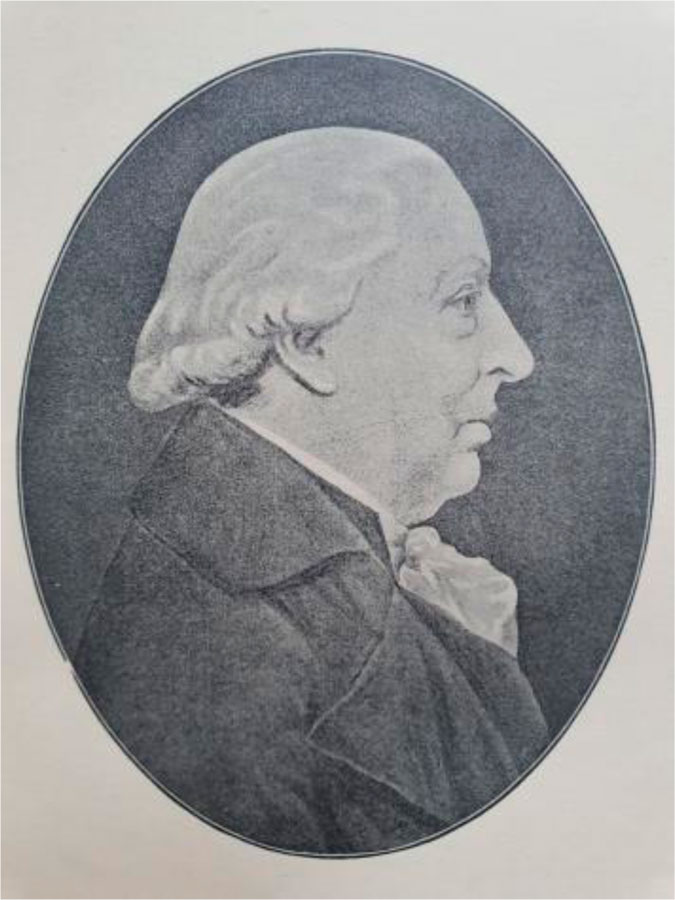 Portret profilowy w owalu Carla Gottharda Langhansa, ok. 1802