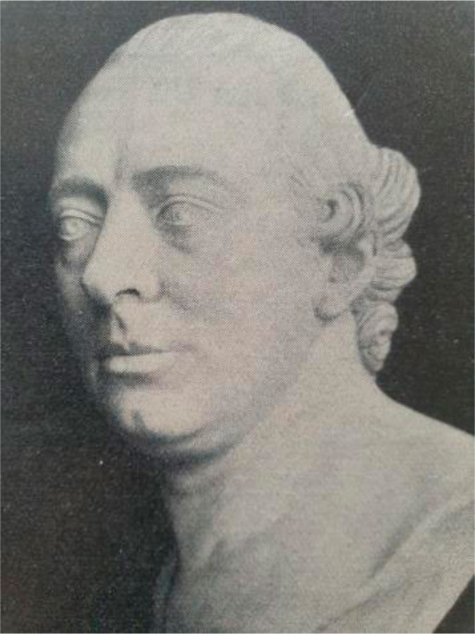 Marmurowe popiersie Carla Gottharda Langhansa, ok. 1788