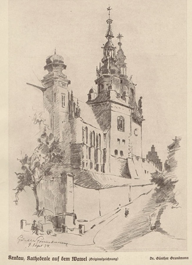 Günther Grundmann, Wawel, 1934 („Schlesische Monatshefte”, 1935)