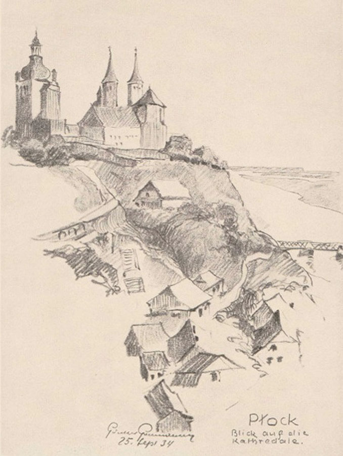 Günther Grundmann, Katedra w Płocku, 1934 („Schlesische Monatshefte”, 1935)