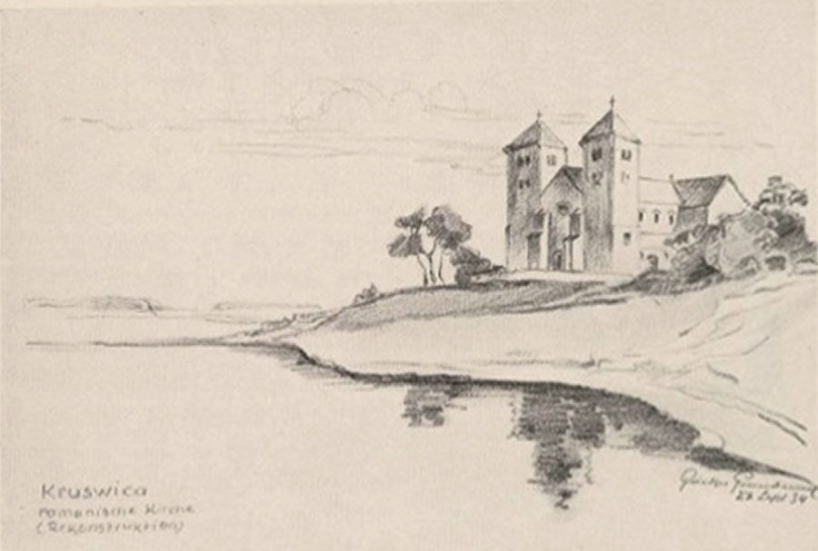 Günther Grundmann, Kruszwica, 1934 („Schlesische Monatshefte”, 1935)