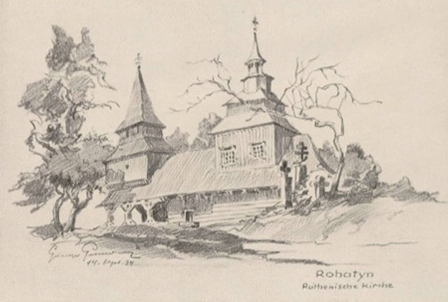 Günther Grundmann, Rohatyn, 1934 („Schlesische Monatshefte”, 1935)