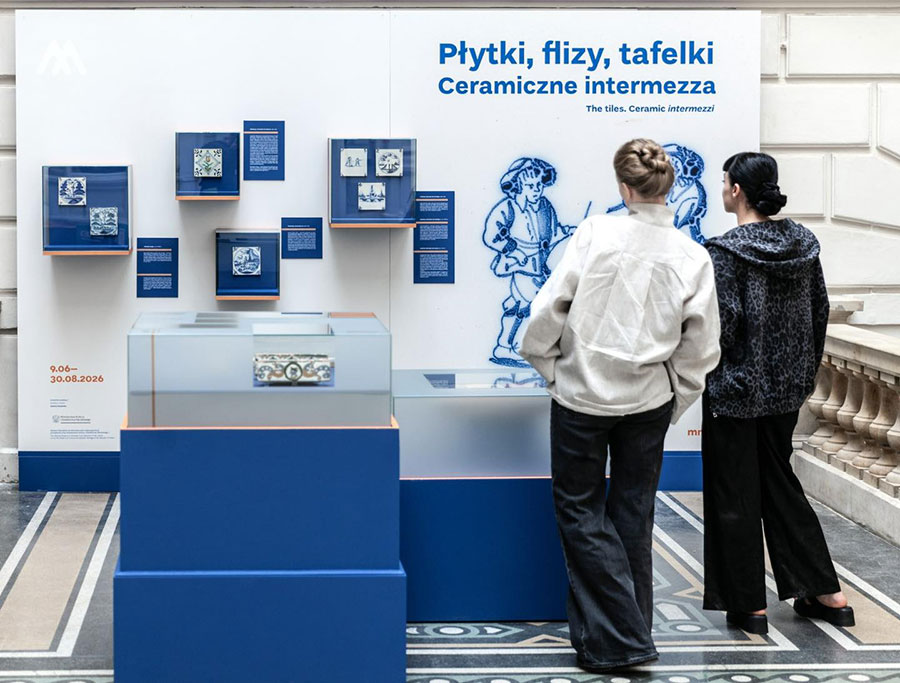 Konferencja prasowa przed otwarciem wystaw: Medale oraz Płytki, flizy