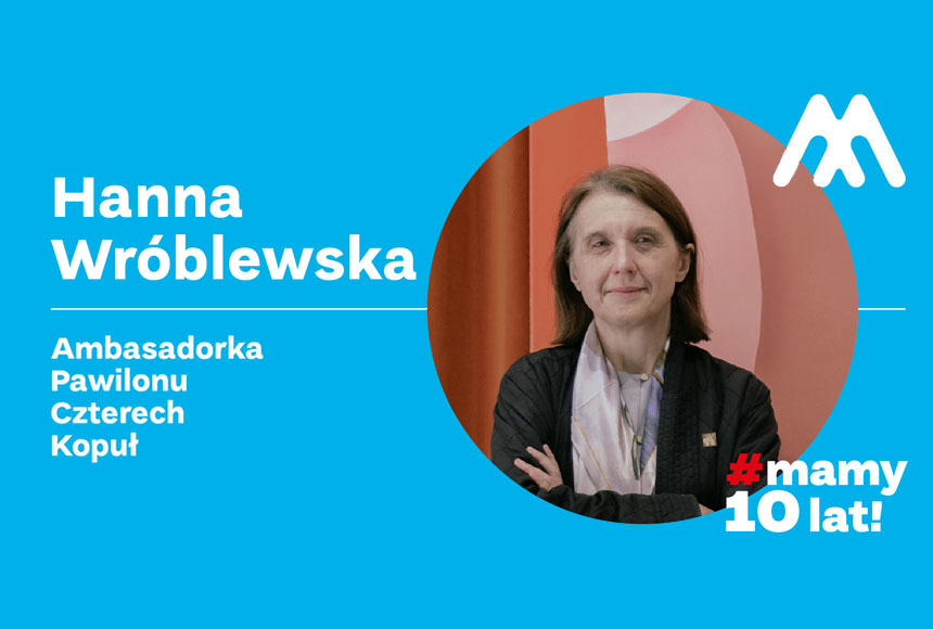 Zaproszenie na spotkanie z Hanną Wróblewską
