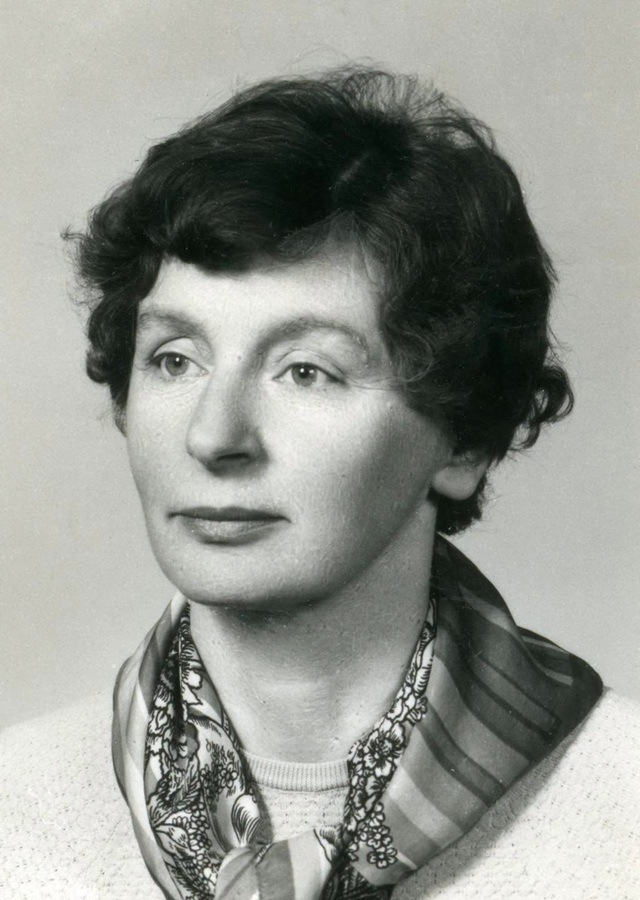 dr Anna Ziomecka w młodości