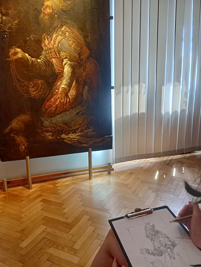 „Narysuj mi Willmanna” – warsztaty dla młodzieży