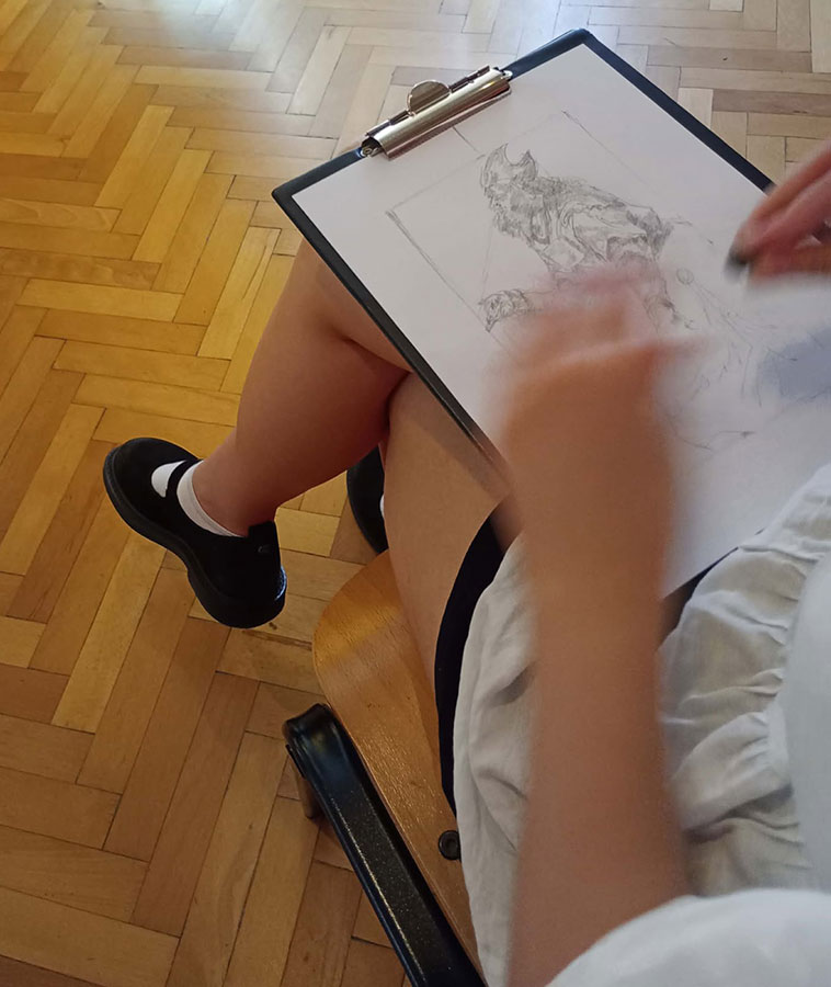 „Narysuj mi Willmanna” – warsztaty dla młodzieży