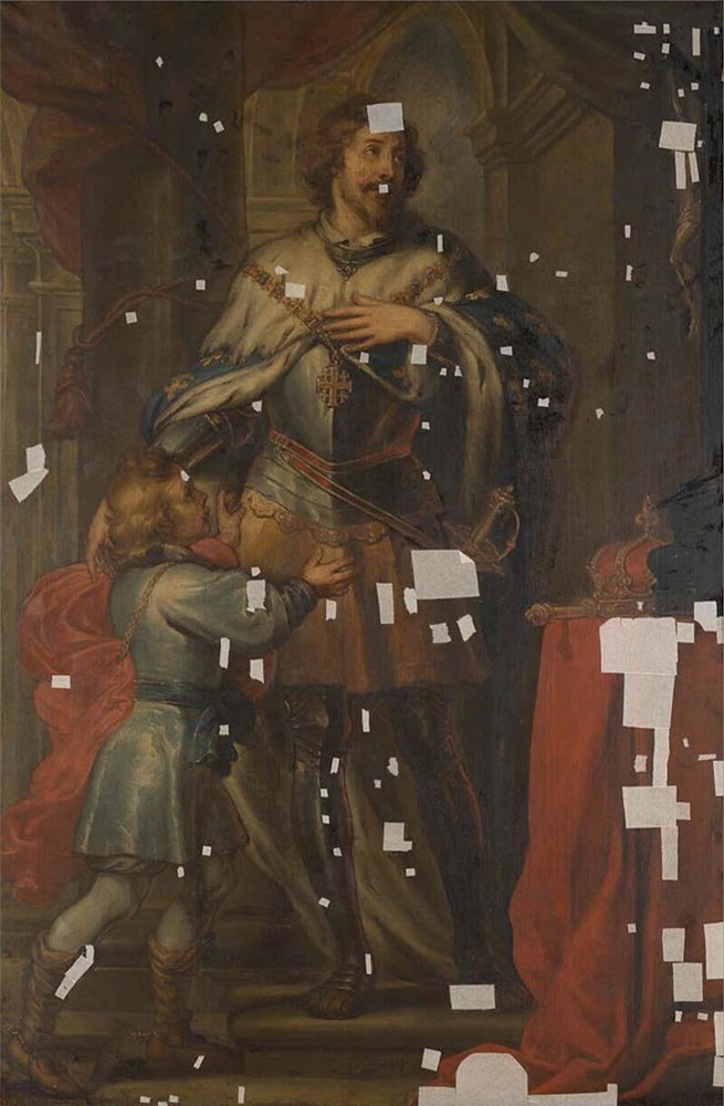 Philip Fruytiers, Św. Ludwik IX, król Francji, krzyżowiec