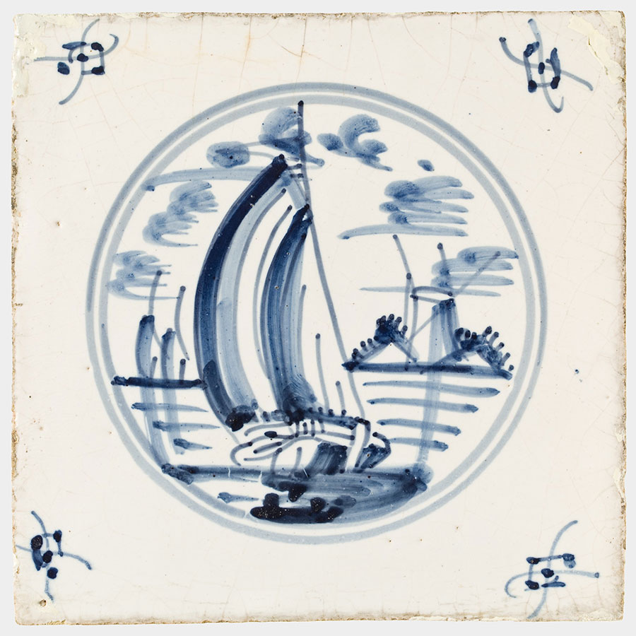 Fliza, Amsterdam lub Makkum, 1680–1700