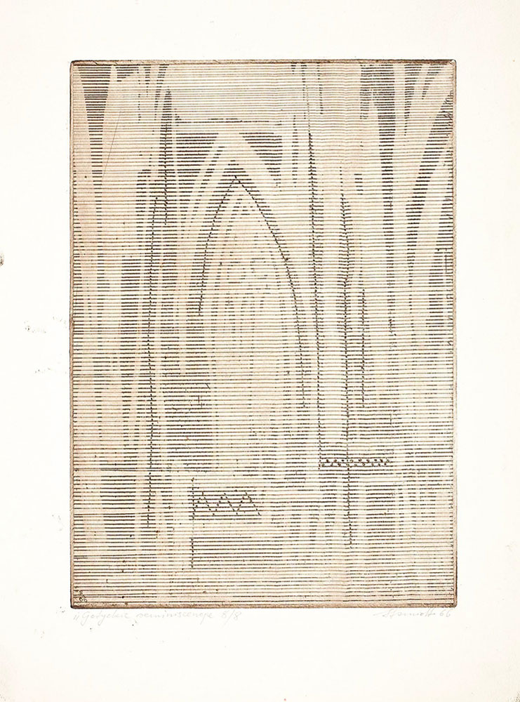 Stefan Szmidt, Gotycka reminiscencja, 1966