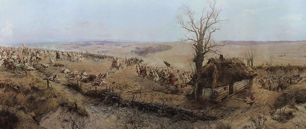 Fragment „Panoramy Racławickiej”