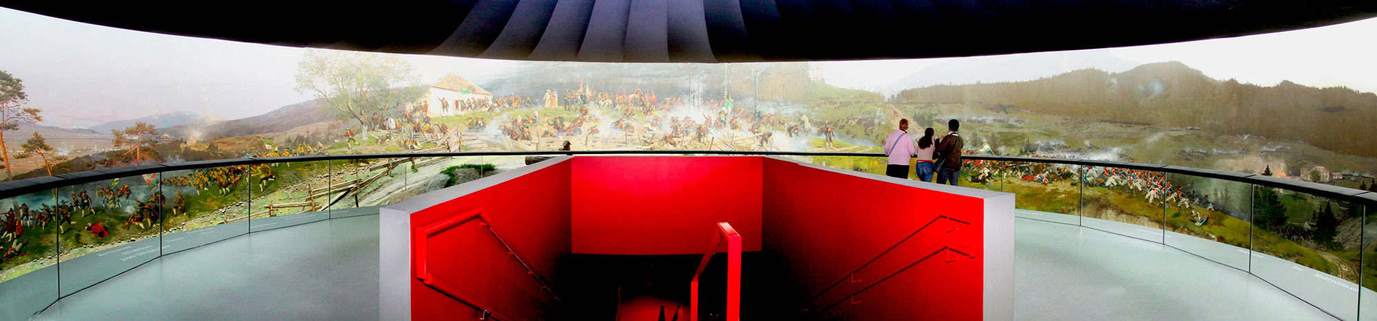 Panorama Bitwy pod Bergisel w Tirol Panorama w Tyrolu