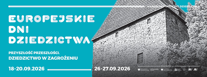 34. Europejskie Dni Dziedzictwa 2026