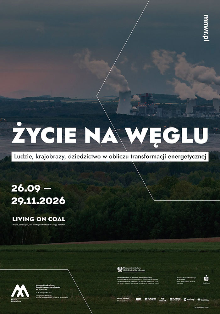 Plakat wystawy „Życie na węglu”