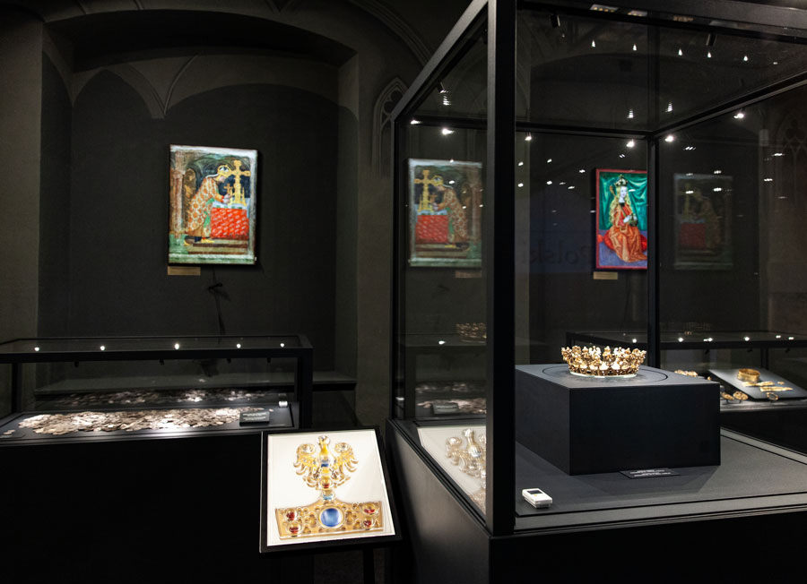 Prezentacja Skarbu Średzkiego w Muzeum Regionalnym w Środzie Śląskiej