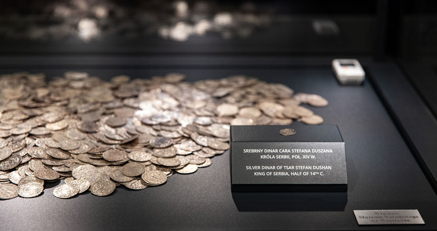 Prezentacja Skarbu Średzkiego w Muzeum Regionalnym w Środzie Śląskiej