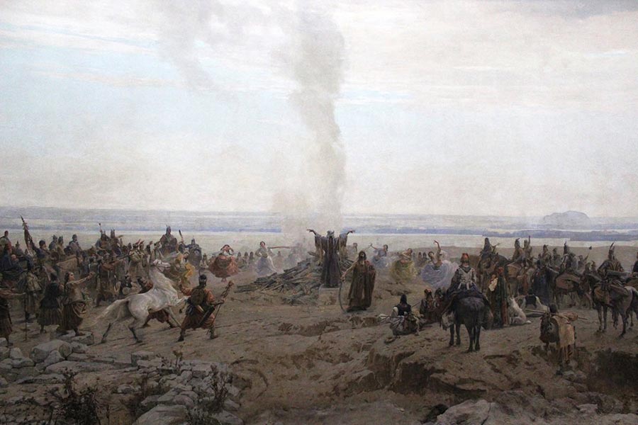 Panorama Fesztyego w Ópusztaszer