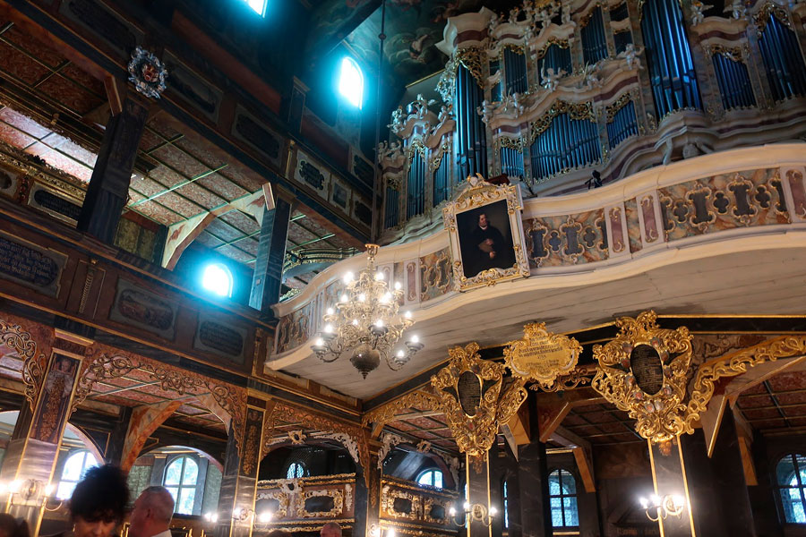 Wycieczka do Sobótki, Strzegomia i Świdnicy dla Stowarzyszenia Przyjaciół Muzeum Narodowego we Wrocławiu – Kościół Pokoju w Świdnicy