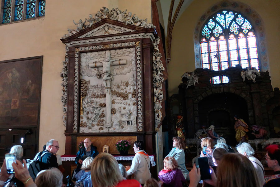 Wycieczka do Sobótki, Strzegomia i Świdnicy dla Stowarzyszenia Przyjaciół Muzeum Narodowego we Wrocławiu – katedra w Świdnicy