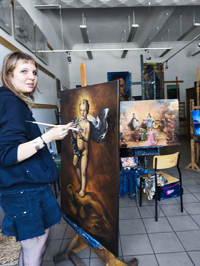 Prace plastyczne do projektu „Willmann poszukiwany”