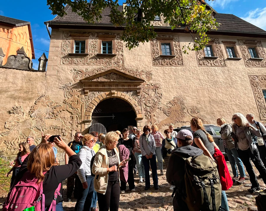 Fotorelacja z wycieczki do Zagórza Śląskiego dla Stowarzyszenia Przyjaciół Muzeum Narodowego we Wrocławiu